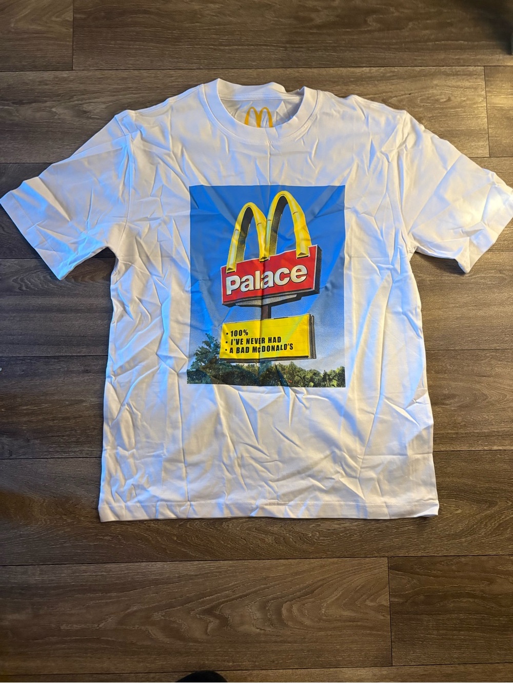 PALACE x McDonald’s Graphic Tee in White